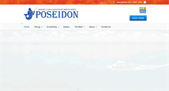 Desktop Screenshot of poseidon-cruises.com.au
